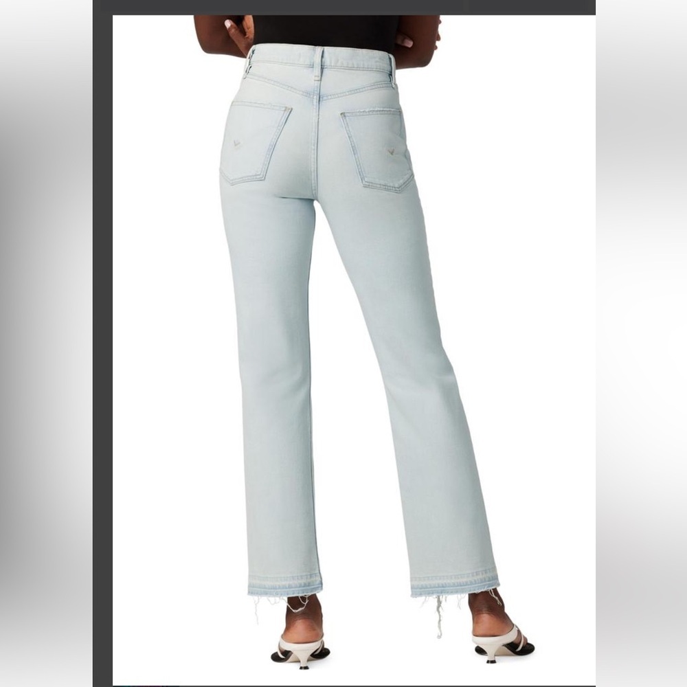 NWT Hudson Jeans Women's Light Blue Straight Leg Jeans Size 24 - Picture 2 of 11